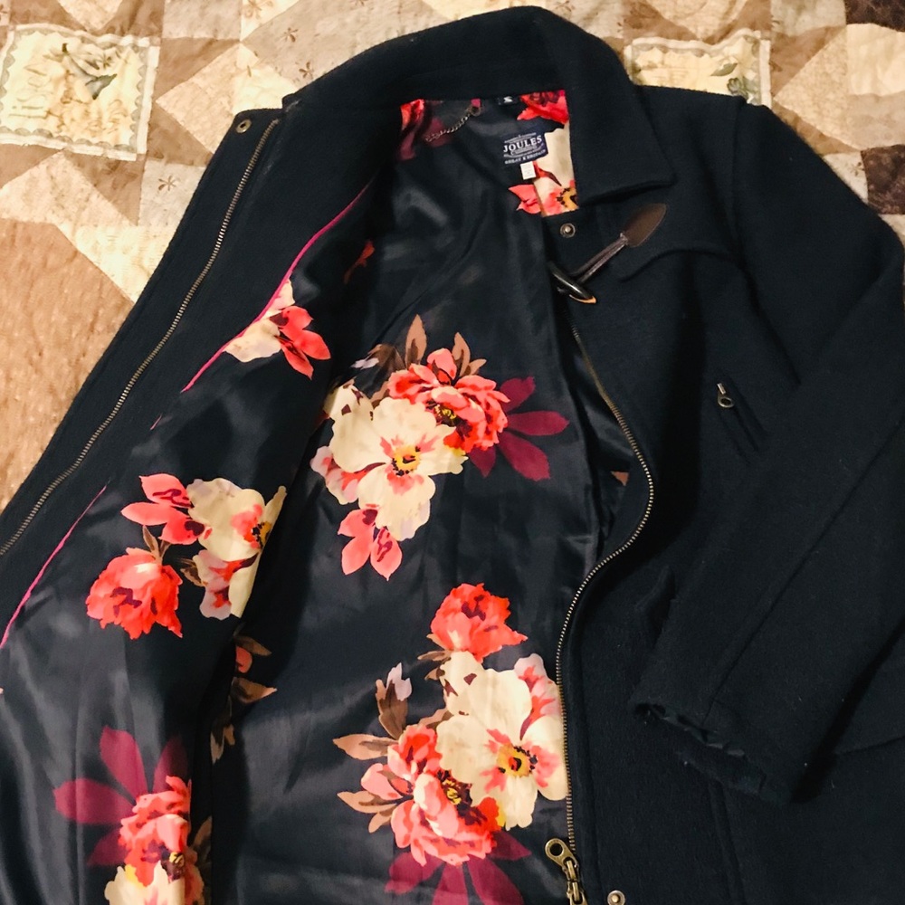 Joules Wool Coat - Picture 4 of 8